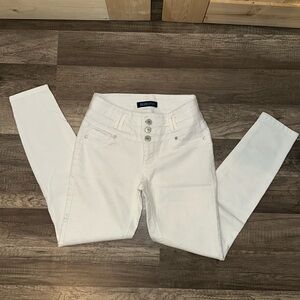 Blue Spice White Jeans